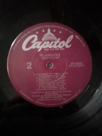 PLASMATICS Winchester Pressing TOP CONDITION!!! PLASMATICS Winchester Pressing TOP CONDITION!!!