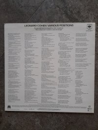 LEONARD COHEN 1 press!!! LEONARD COHEN 1 press!!!