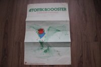 ATOMIC ROOSTER * 1 PRESS!!!! * BIG POSTER!!! stock ATOMIC ROOSTER * 1 PRESS!!!! * BIG POSTER!!! stock