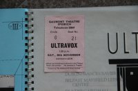 ULTRAVOX (12 page BOOKLET) !!!!! ULTRAVOX (12 page BOOKLET) !!!!!