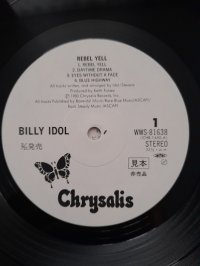 BILLY IDOL PROMO COPY!! BILLY IDOL PROMO COPY!!