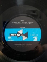 CAMEL  -  Blue-black hexagonal MCA label 1st. press!!!! !!!! 