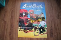 LAID BACK * 1 PRESS!!!! * BIG POSTER!!!! STOCK LAID BACK * 1 PRESS!!!! * BIG POSTER!!!! STOCK