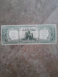 NAZARETH 1 PRESS!!! Misprint, DOLLAR IS NOT GLUED!!!! meshok NAZARETH 1 PRESS!!! Misprint, DOLLAR IS NOT GLUED!!!! meshok