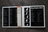 DEEP PURPLE * 1 st. Red die-cut FULL COMPLETED with "ROCK AGE" flower OBI * TOP CONDITION!!!!! DEEP PURPLE * 1 st. Red die-cut FULL COMPLETED with "ROCK AGE" flower OBI * TOP CONDITION!!!!!