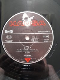 GILLA (Long version) MAXI SINGLE 12" GILLA (Long version) MAXI SINGLE 12"