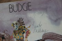 BUDGIE * 2 autograph RAY PHILIPS + DUXTE NILLEY!!!!! Memorabilia BUDGIE * 2 autograph RAY PHILIPS + DUXTE NILLEY!!!!! Memorabilia