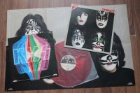 KISS * RED VINYL!!! KISS * RED VINYL!!!