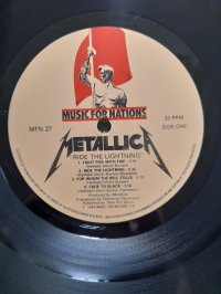 METALLICA * FIRST PRESS!!!! TOP CONDITION!!!!! METALLICA * FIRST PRESS!!!! TOP CONDITION!!!!!
