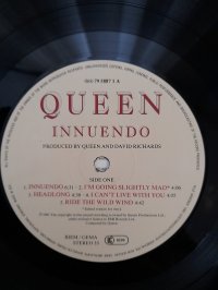 QUEEN - INNUENDO 1991 (EUROPA/EEC) NM/NM PCSO 115 QUEEN - INNUENDO 1991 (EUROPA/EEC) NM/NM PCSO 115
