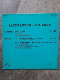 LATIN LOVER Maxi-Single 12" 45 rpm LATIN LOVER Maxi-Single 12" 45 rpm