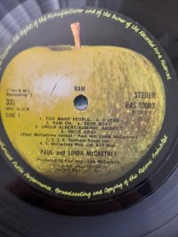 PAUL and LINDA McCARTNEY * 1 press!!! TOP CONDITION!!! PAUL and LINDA McCARTNEY * 1 press!!! TOP CONDITION!!!