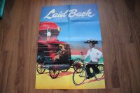 LAID BACK * 1 PRESS!!!! * BIG POSTER!!!! STOCK LAID BACK * 1 PRESS!!!! * BIG POSTER!!!! STOCK