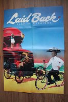 LAID BACK * 1 PRESS!!!! * BIG POSTER!!!! STOCK LAID BACK * 1 PRESS!!!! * BIG POSTER!!!! STOCK