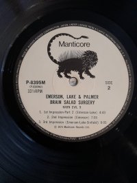 EMERSON LAKE PALMER  1 PRESS!!!