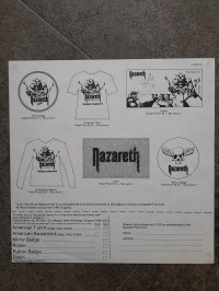 NAZARETH 1st. PRESS!!!!! NAZARETH 1st. PRESS!!!!!